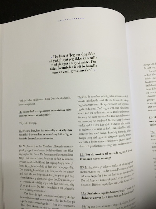 intervju i Prosopopeia