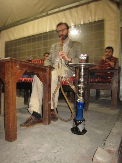 Illustratør Trond i Istanbul