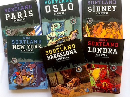 Kunstdetektivene-bøker frå Tyrkia